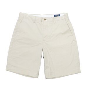 Polo Ralph Lauren Shorts Men's 32 Beige Chino Stretch Straight Classic Fit